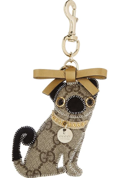 gucci pug keychain buy|gucci keychain.